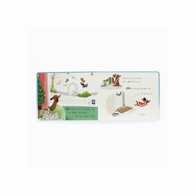 Jellycat Otto's Snowy Christmas Books Australia | 843902WMS